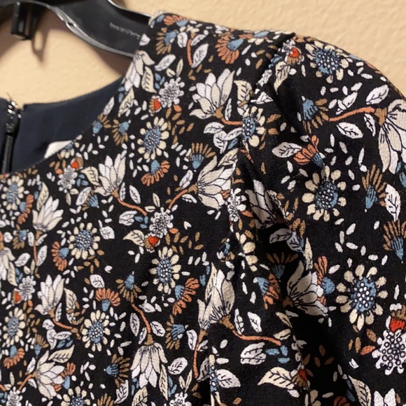 Loft Long Sleeved Midi Dress - Picture 4 of 9